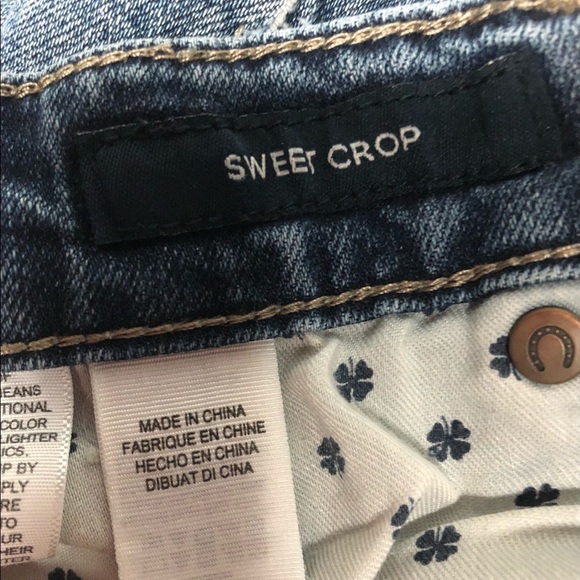 LUCKY BRAND SWEET CROP JEANS 8/29 - Picture 10 of 11